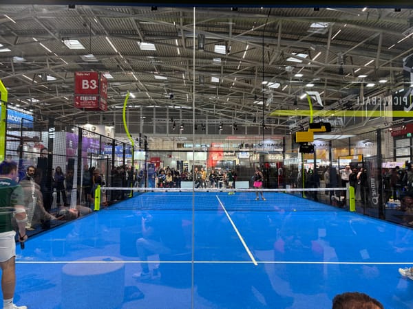 ISPO 2024 : place au padel